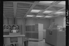 [Trabajando en la sala de máquinas de las instalaciones de CAP]