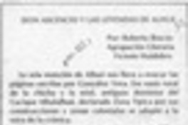 Don Ascencio y las leyendas de Alhué  [artículo] Roberto Bescós.