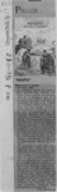 "Maipú"  [artículo] Adán Méndez R.