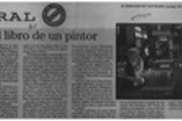 El libro de un pintor  [artículo] Eugenio Rodríguez.