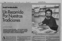 Un recorrido por nuestras tradiciones  [artículo] Francisca Abogabir.