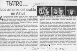 Los amores del diablo en Alhué  [artículo] As.