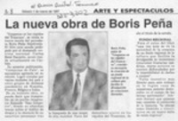 La Nueva obra de Boris Peña  [artículo].