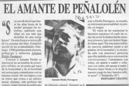 El amante de Peñalolén  [artículo] Bernando Chandía Fica.