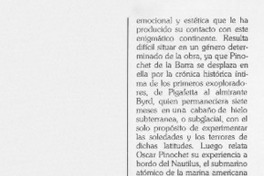 Antártica, sueños de ayer y del mañana  [artículo].