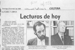 Lecturas de hoy