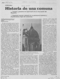 Historia de una comuna