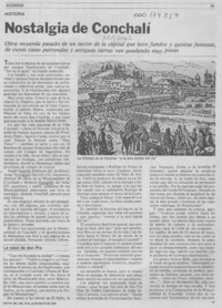 Nostalgia de Conchalí