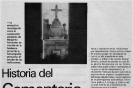 Historia del cementerio de Concepción