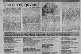 Una novela juvenil  [artículo] Almagro Santander.