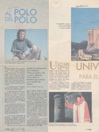 Al polo del Polo  [artículo] Vasco Grez.