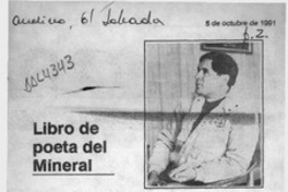 Libro de poeta del mineral  [artículo].