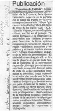 Publicación  [artículo].