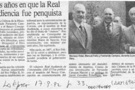 Los Años en que la Real Audiencia fue penquista  [artículo].