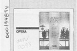 Una década de ópera en el Teatro Municipal de Santiago  [artículo] Francisco José Folch.
