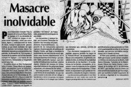 Masacre inolvidable
