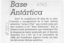 Base antártica