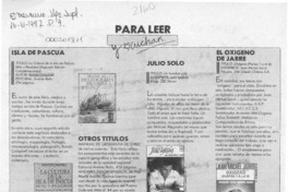 Isla de Pascua  [artículo].