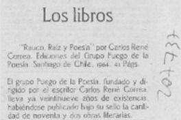 "Rauco, raíz y poesía"