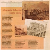 Al rescate del cerro Santa Lucía