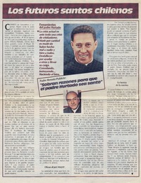 Los Futuros santos chilenos