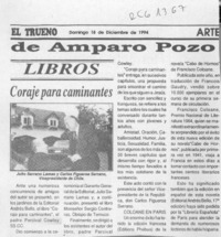 Coraje para caminantes  [artículo] Amparo Pozo.