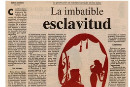 La imbatible esclavitud