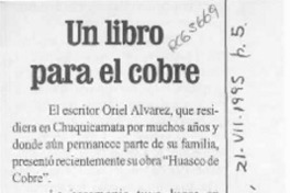 Un Libro para el cobre  [artículo].
