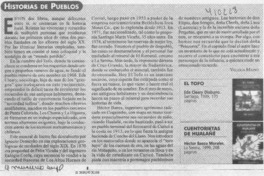 Historias de pueblos  [artículo] Valeria Maino