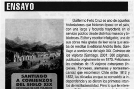 Santiago a comienzos del siglo XIX  [artículo] Rodrigo Pinto