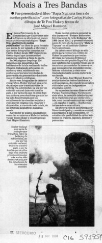 Moais a tres bandas  [artículo]