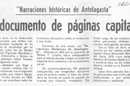 Un documento de páginas capitales.