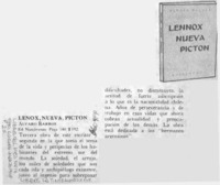 Lennox, nueva, picton.  [artículo]