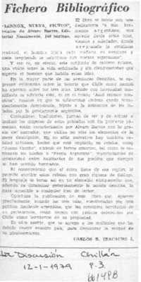 Lennox, Nueva, Picton