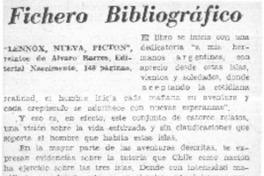 Lennox, Nueva, Picton