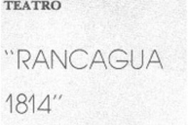 Rancagua 1814.