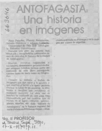 Antofagasta, una historia en imágenes.