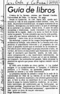Guía de libros.  [artículo]