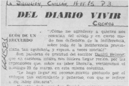 Del diario vivir.