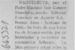 Nahuelbuta.  [artículo]