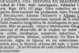 Antofagasta, una historia en imágenes.