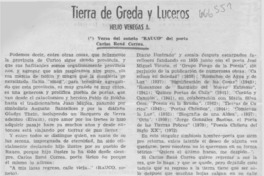 Tierra de greda y luceros