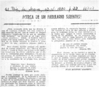 Acerca de un fabulario serenense  [artículo] Juan Antonio Massone.