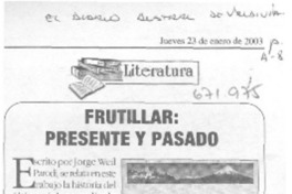 Frutillar, presente y pasado.