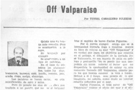 Off Valparaíso