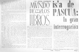 Isla de Pascua, la gran interrogación