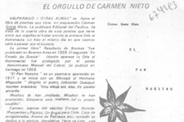 El Orgullo de Carmen Nieto