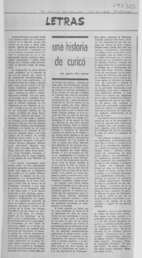 Una historia de Curicó