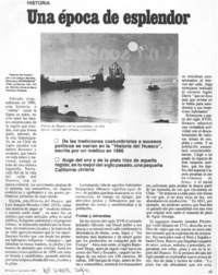 Una época de esplendor