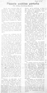 Pasado poético porteño